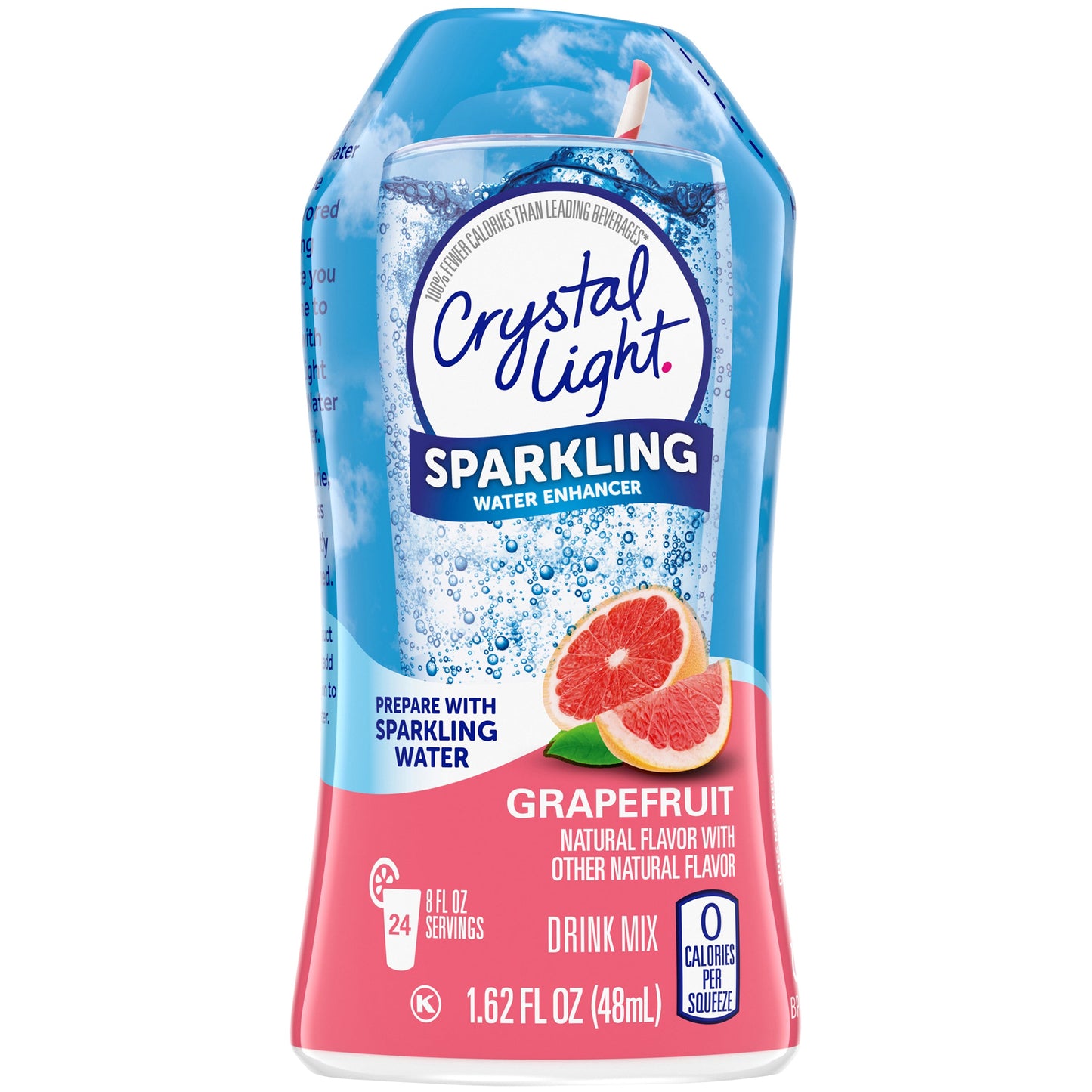 Crystal Light Grapefruit Liquid Concentrate; 1.62 Fluid Ounce; 12 Per Case - High Mart Wholesale
