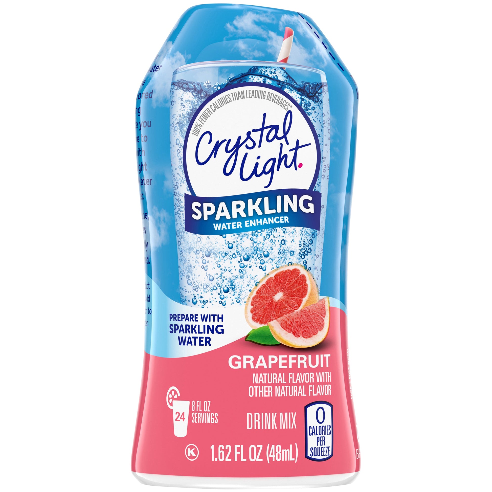 Crystal Light Grapefruit Liquid Concentrate; 1.62 Fluid Ounce; 12 Per Case - High Mart Wholesale