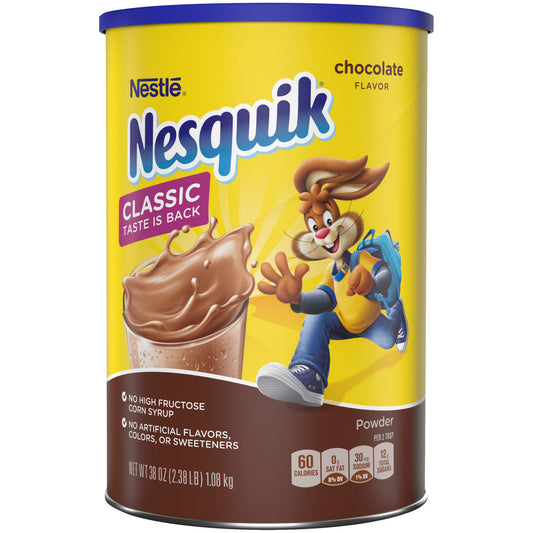 Nesquik Chocolate Powder; 38 Ounces; 6 Per Case