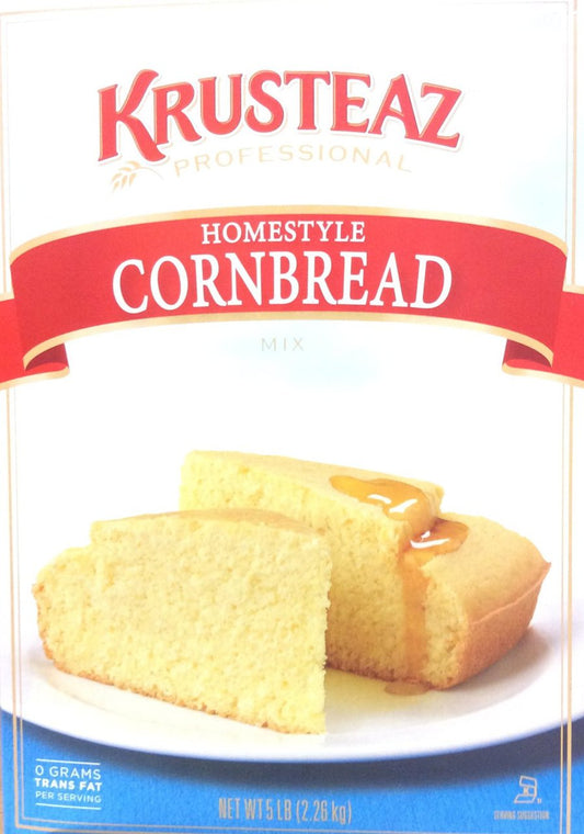 Krusteaz Professional Homestyle Cornbread Mix; 5 Pounds; 6 Per Case - High Mart Wholesale
