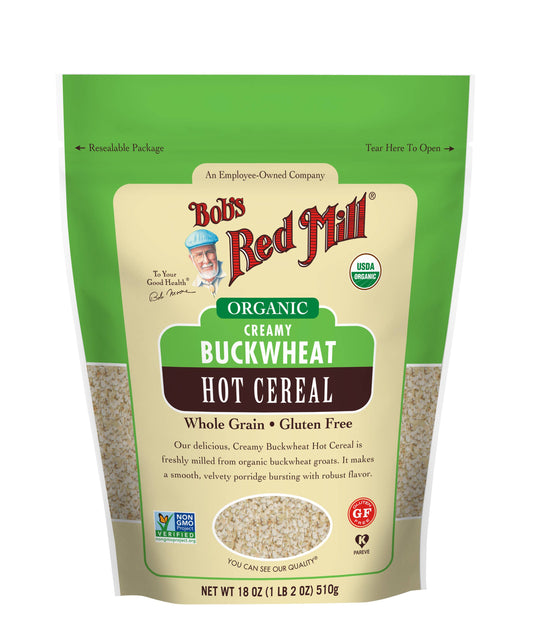 Bob's Red Mill Natural Foods Inc Organic Cereal Creamy Buckwheat; 18 Ounces; 4 Per Case