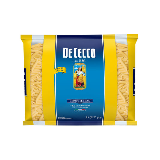 De Cecco No. 40 Penne Lisce; 5 Pounds; 4 Per Case