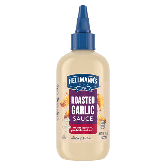 Hellmann's Roasted Garlic Sauce; 9 Ounces; 6 Per Case - High Mart Wholesale