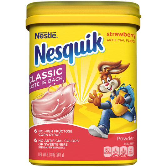 Nesquik Nesquik Strawberry Powder; 9.38 Ounces; 6 Per Case