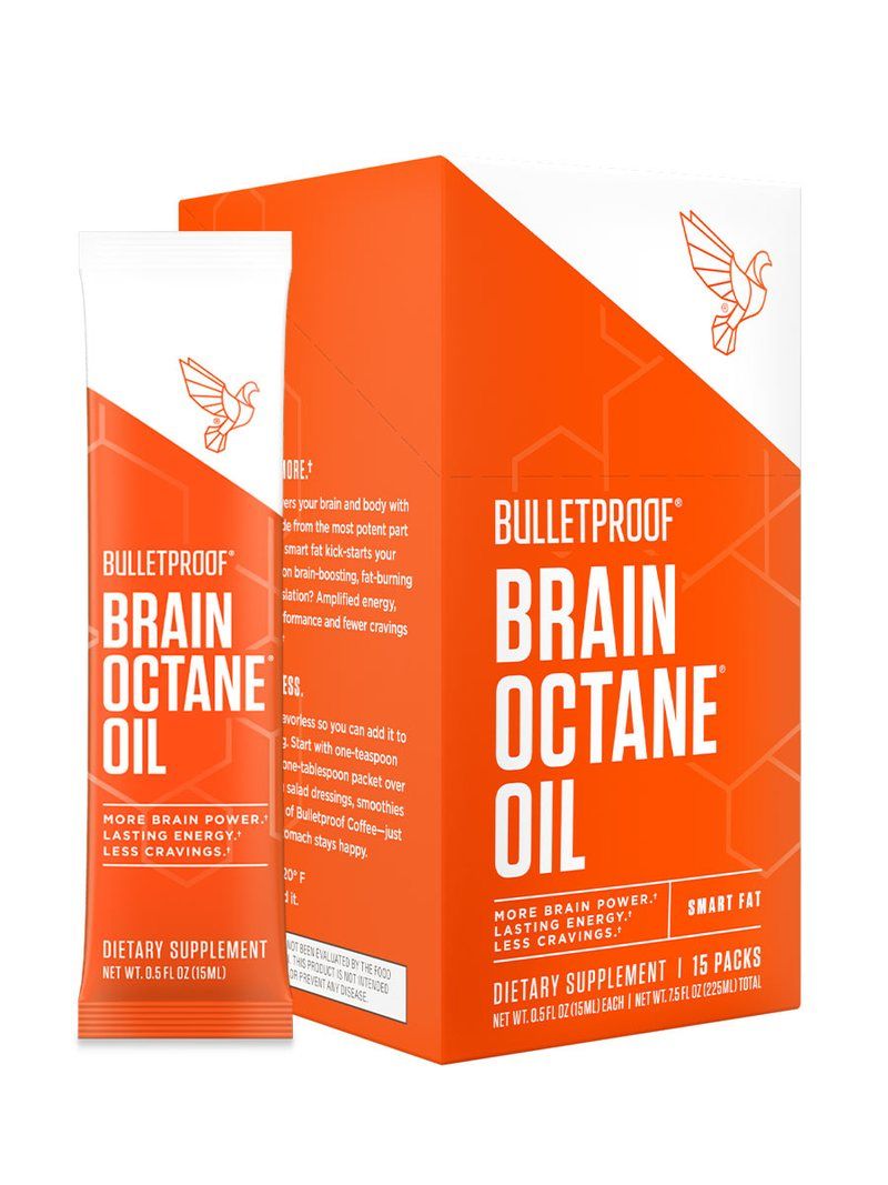 Bulletproof Brain Octane; 0.12 Pounds; 15 Per Box; 8 Per Case - High Mart Wholesale