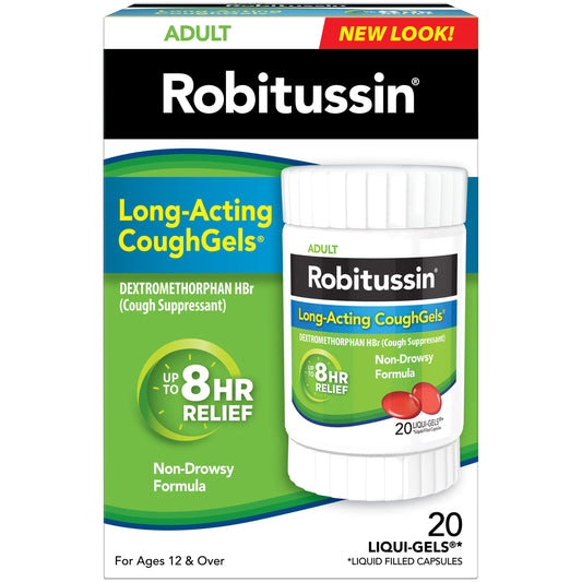 Robitussin Cough Syrup; 20 Each; 4 Per Box; 6 Per Case