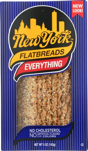 Ny Flatbreads Flatbread Everything; 5 Ounces; 12 Per Case