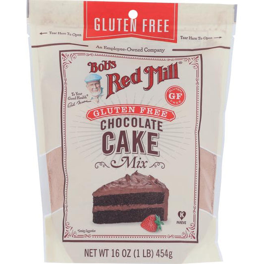 Bob's Red Mill Natural Foods Inc Gluten Free Chocolate Cake Mix; 16 Ounces; 4 Per Case