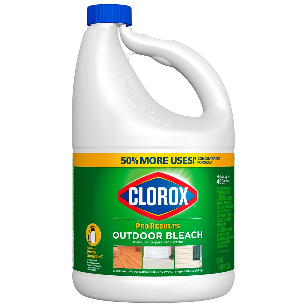 Clorox Outdoor Bleach For Cleaning; 121 Fluid Ounces; 3 Per Case - High Mart Wholesale