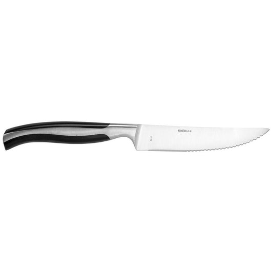 Oneida Steak Knife Serrated Caspian; 12 Each; 1 Per Case - High Mart Wholesale