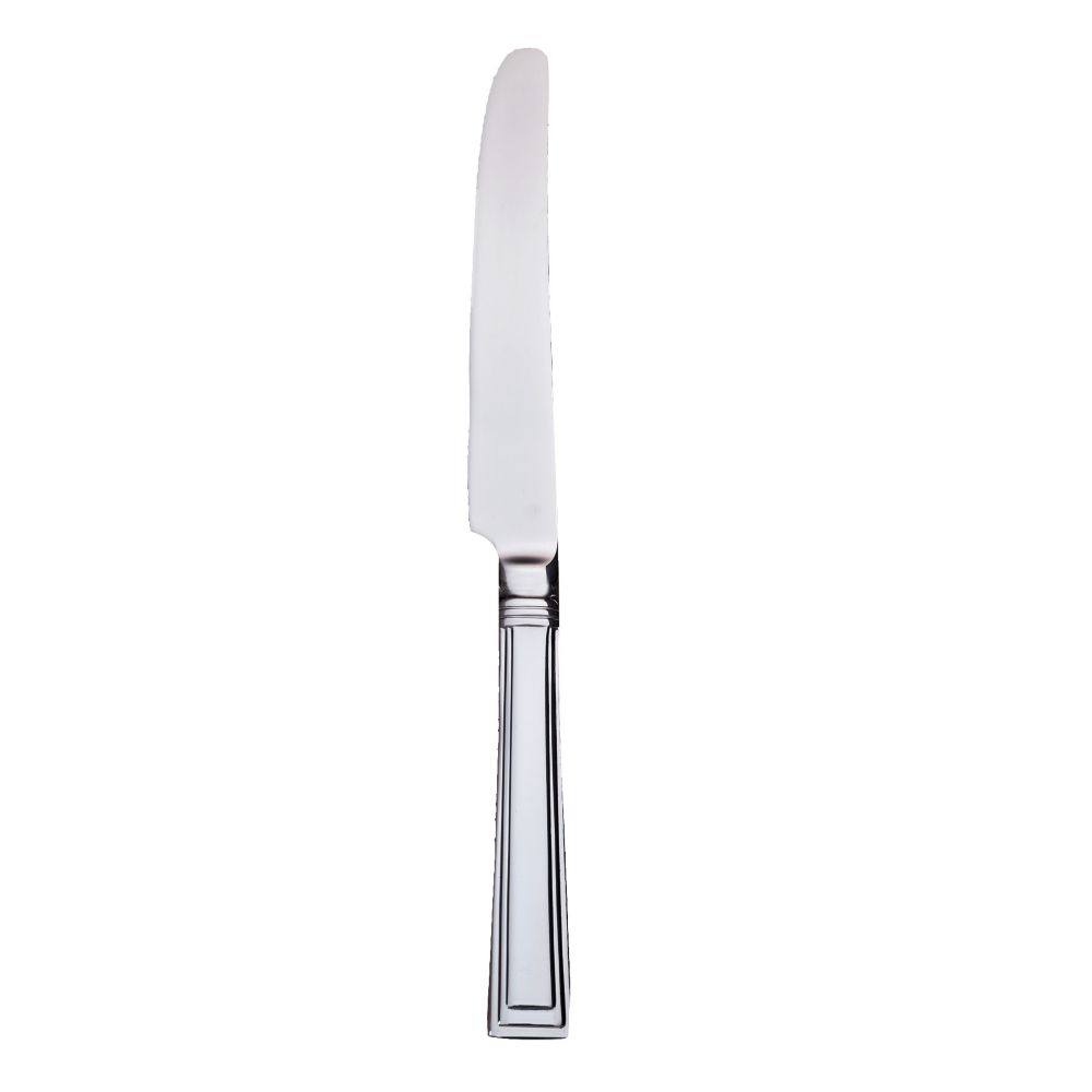 World Tableware Slate Solid Handle Fluted Blade Dinner Knife 9.75"; 36 Each - High Mart Wholesale