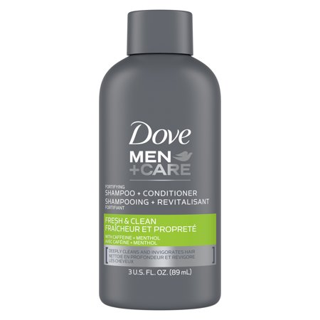 Dove Men+Care Shampoo Fresh Clean; 3 Ounce; 12 Per Case