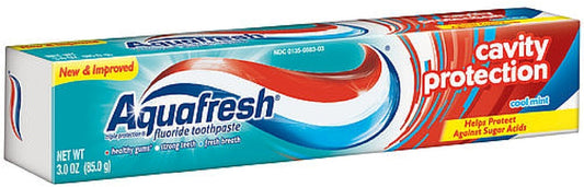 Aqua-Fresh Cavity Protect; 3 Ounces; 12 Per Case - High Mart Wholesale