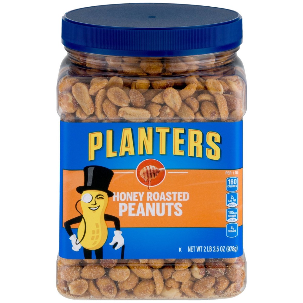 Planters Peanut Honey Dry Roasted; 34.5 Ounce; 6 Per Case