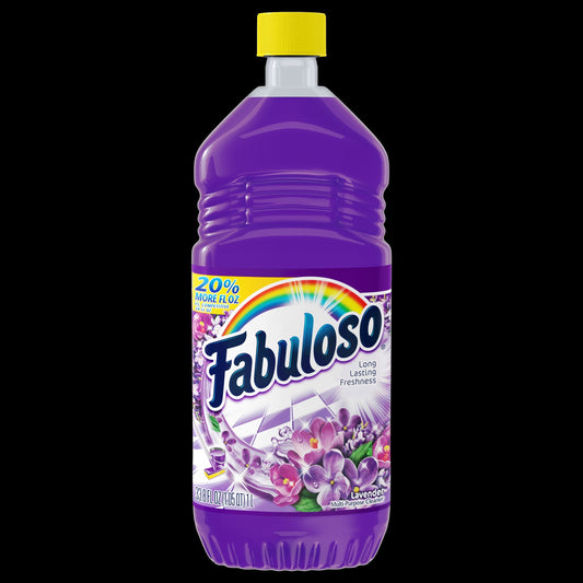 Fabuloso Multi Purpose Cleaner Lavender; 33.8 Fluid Ounce; 12 Per Case