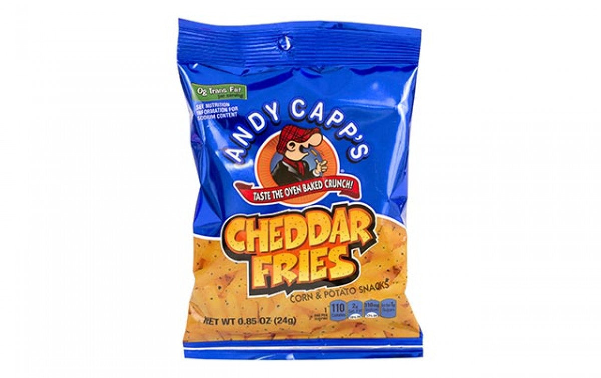 Andy Capp Andy Capp Cheddar Fries Unpriced; 0.85 Ounces; 72 Per Case