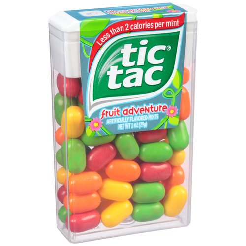 Tic Tac Fruit Adventure Candy; 1 Ounces; 12 Per Box; 24 Per Case