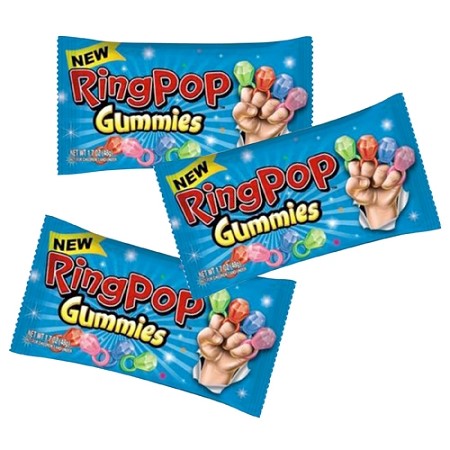 Ring Pop Ring Pop Gummies; 1.7 Ounces; 16 Per Box; 12 Per Case
