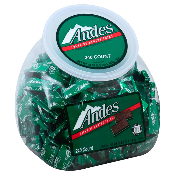 Andes Candy Creme De Menthe; 40 Ounces; 6 Per Case