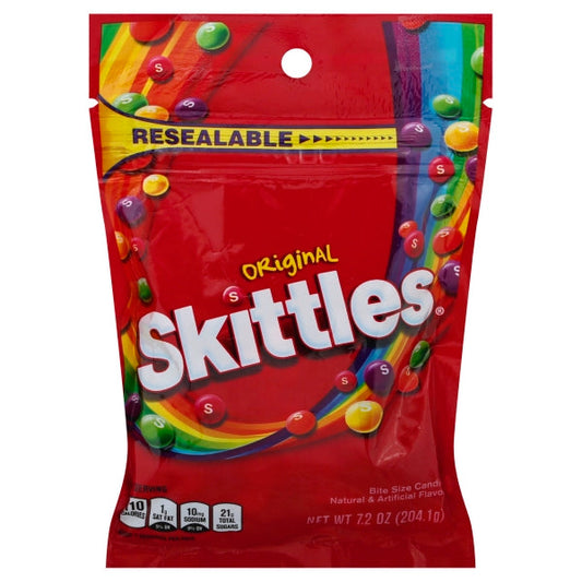 Skittles Original Candy; 7.2 Ounces; 12 Per Case