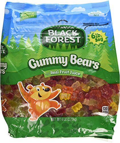 Black Forest Gummi Gummy Bears; 96 Ounces; 6 Per Case - High Mart Wholesale