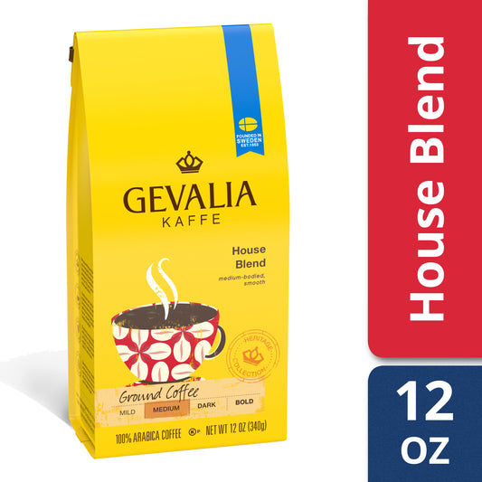 Gevalia Gevalia Coffee House Blend Roast & Ground; 12 Ounces; 6 Per Case - High Mart Wholesale