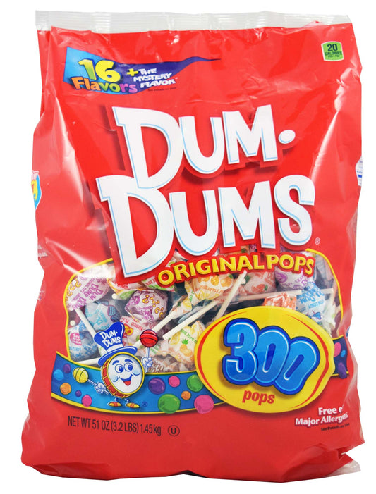 Dum Dums Pops Gusset Bag Halloween; 51 Ounces; 6 Per Case