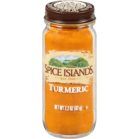 Spice Island Turmeric; 2.2 Ounces; 3 Per Box; 16 Per Case