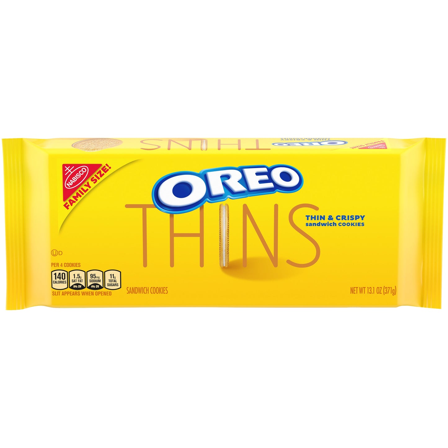 Oreo Thins Golden; 13.1 Ounces; 12 Per Case - High Mart Wholesale