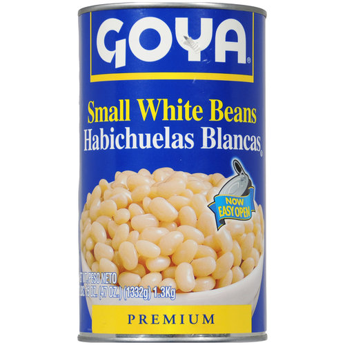 Goya Canned Small White Beans; 47 Ounces; 12 Per Case