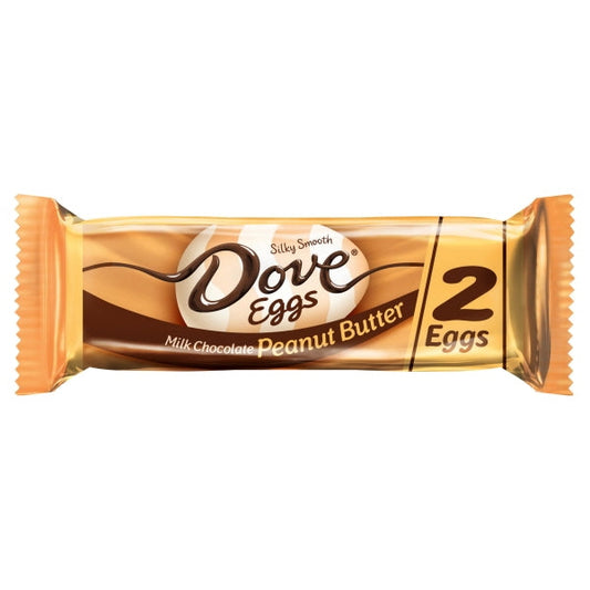 Dove Peanut Butter Share Size Egg Easter; 2.12 Ounces; 24 Per Box; 4 Per Case