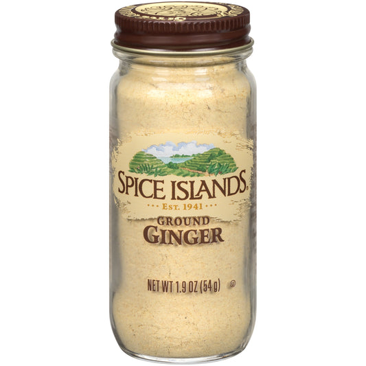 Spice Island Ginger Ground; 1.9 Ounces; 3 Per Box; 16 Per Case
