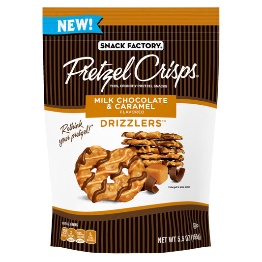 Snack Factory Drizzlers Milk Chocolate Caramel; 5.5 Ounce; 12 Per Case - High Mart Wholesale