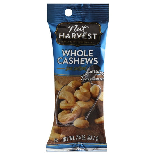 Frito Lay Nuts & Seeds Cashew; 2.25 Ounces; 48 Per Case