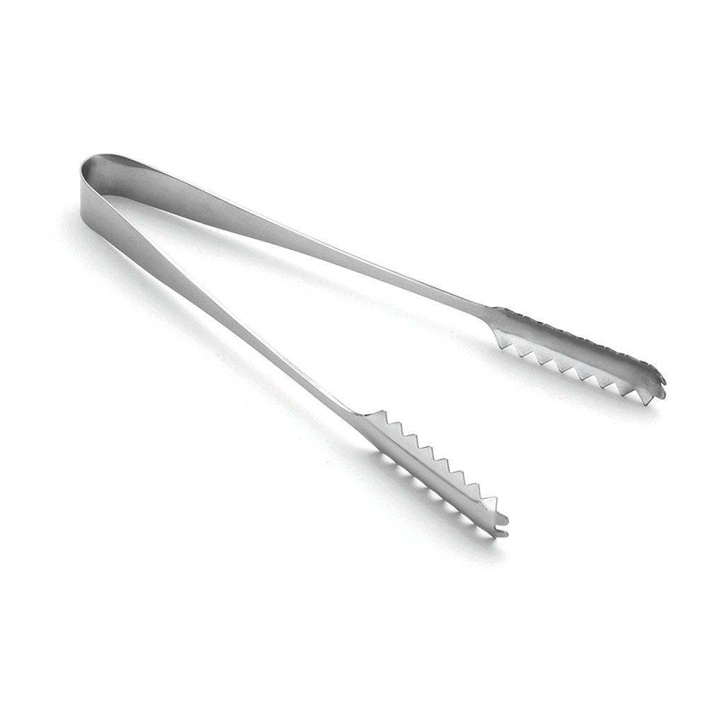Tablecraft 8.5 Inch Tongs Stainless Steel; 12 Each; 1 Per Case - High Mart Wholesale