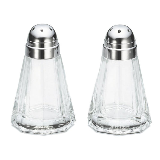 Tablecraft Shaker Salt & Pepper 1.5 Ounce Chrome Plated; 24 Each; 1 Per Case - High Mart Wholesale