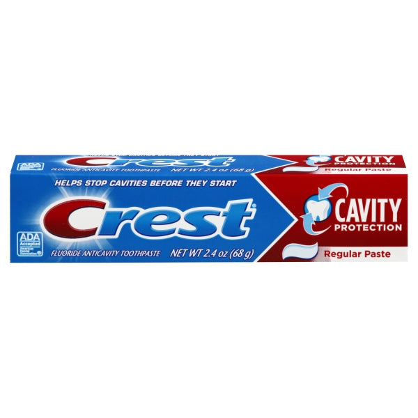 Crest Toothpaste Cavity Protection Regular; 2.4 Ounce; 12 Per Box; 2 Per Case