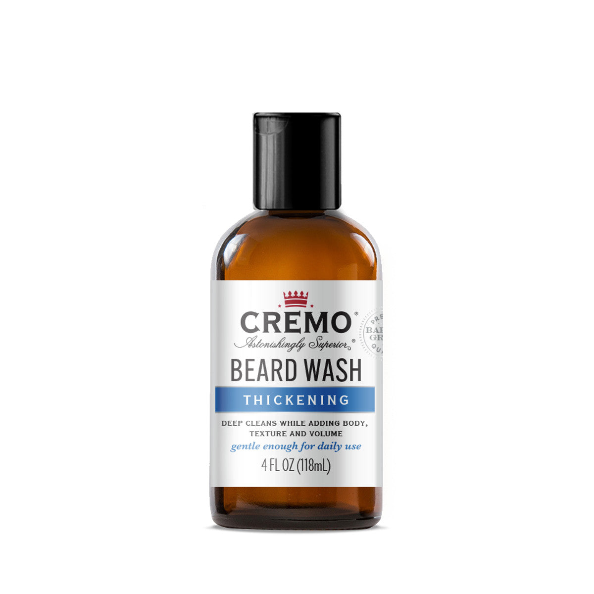 Cremo Beard Wash Thickening 4Oz; 4 Ounce; 3 Per Box; 4 Per Case - High Mart Wholesale