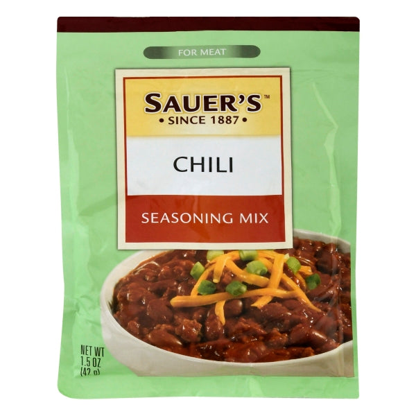 Sauer Chili Seasoning; 1.5 Ounces; 24 Per Case - High Mart Wholesale