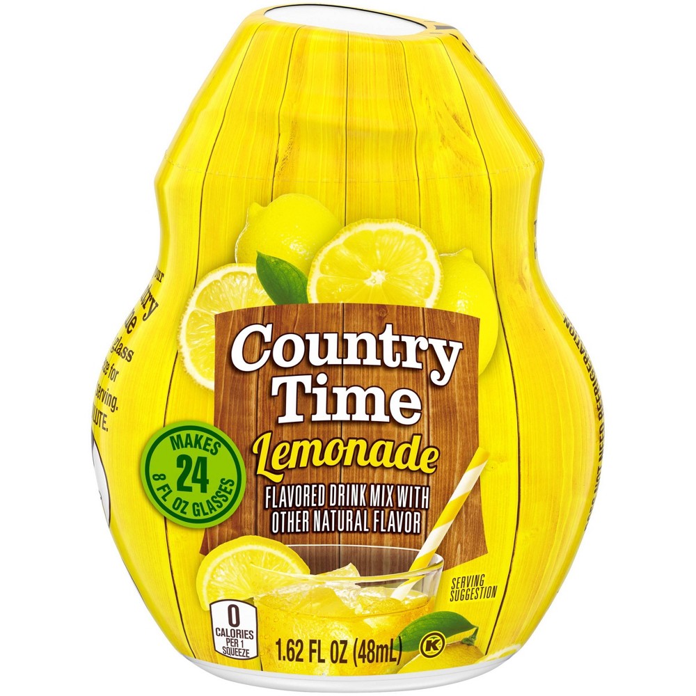 Country Time Liquid Concentrate Lemonade; 1.62 Fluid Ounce; 12 Per Case - High Mart Wholesale