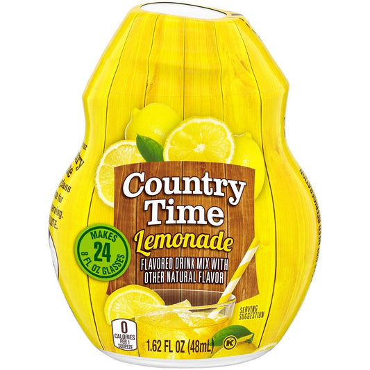 Country Time Liquid Concentrate Lemonade; 1.62 Fluid Ounce; 12 Per Case - High Mart Wholesale