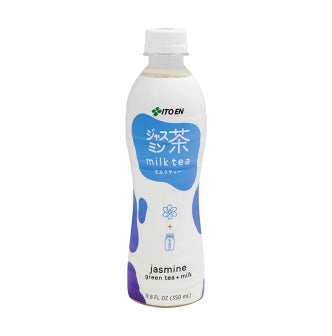 Ito En Jasmine Green Tea + Milk; 11.8 Fluid Ounces; 12 Per Case - High Mart Wholesale