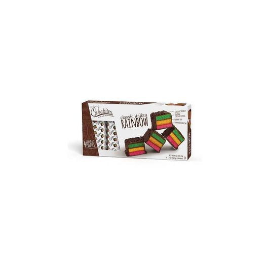 Cookies United The Original Cakebites Family Pack Classic Italian Rainbow; 8 Ounces; 12 Per Case