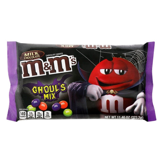 M&M's Milk Chocolate Halloween Ghouls; 10 Ounce; 24 Per Case