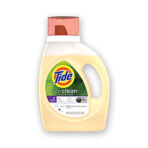 Tide Purclean Plant Based Liquid Detergent Honey Lavender; 46 Fluid Ounces; 6 Per Case