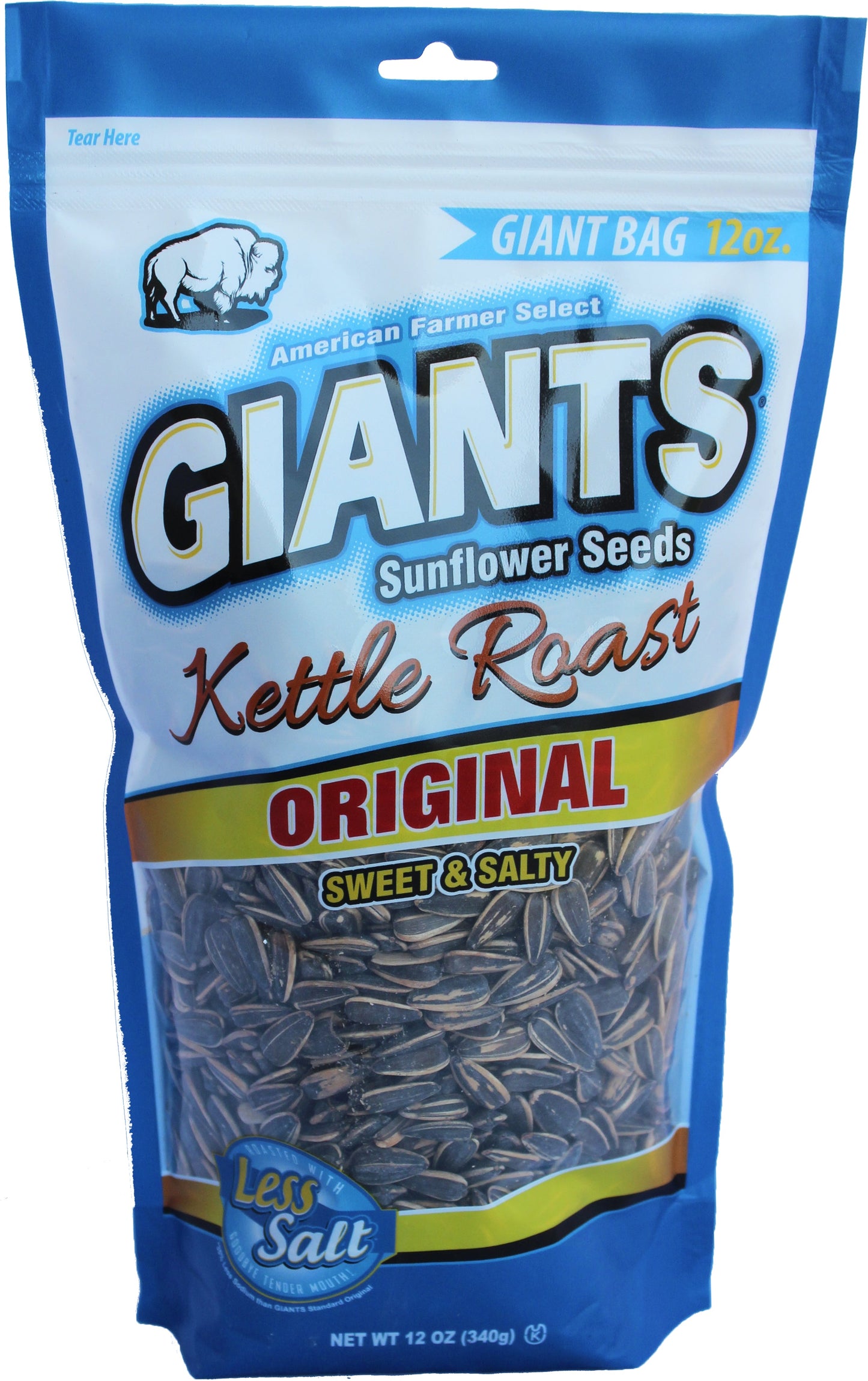 Giant Snack Inc Giants Kettle Seed Stand Up; 12 Ounce; 10 Per Case