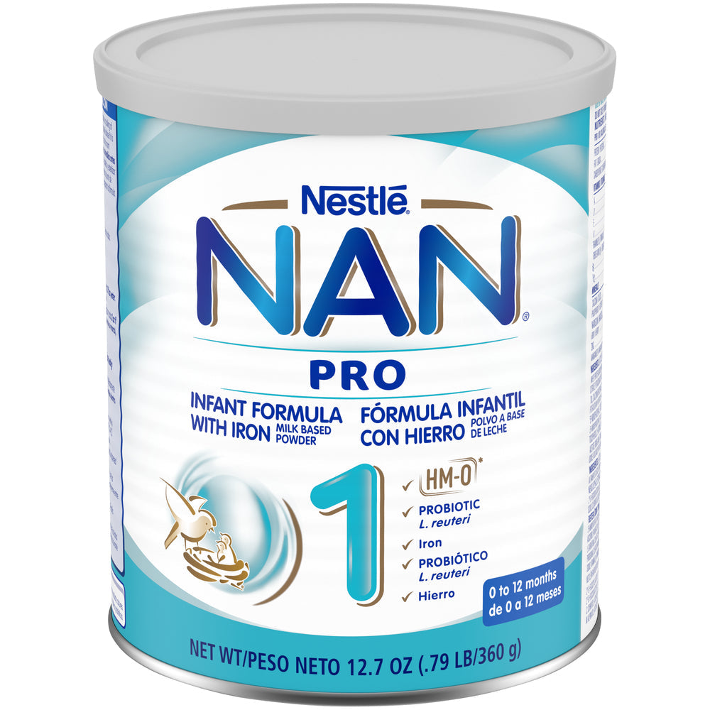 Nan Pro Milk-Based Powder Infant Formula Can With Iron; 2.116 Ounce; 6 Per Case - High Mart Wholesale