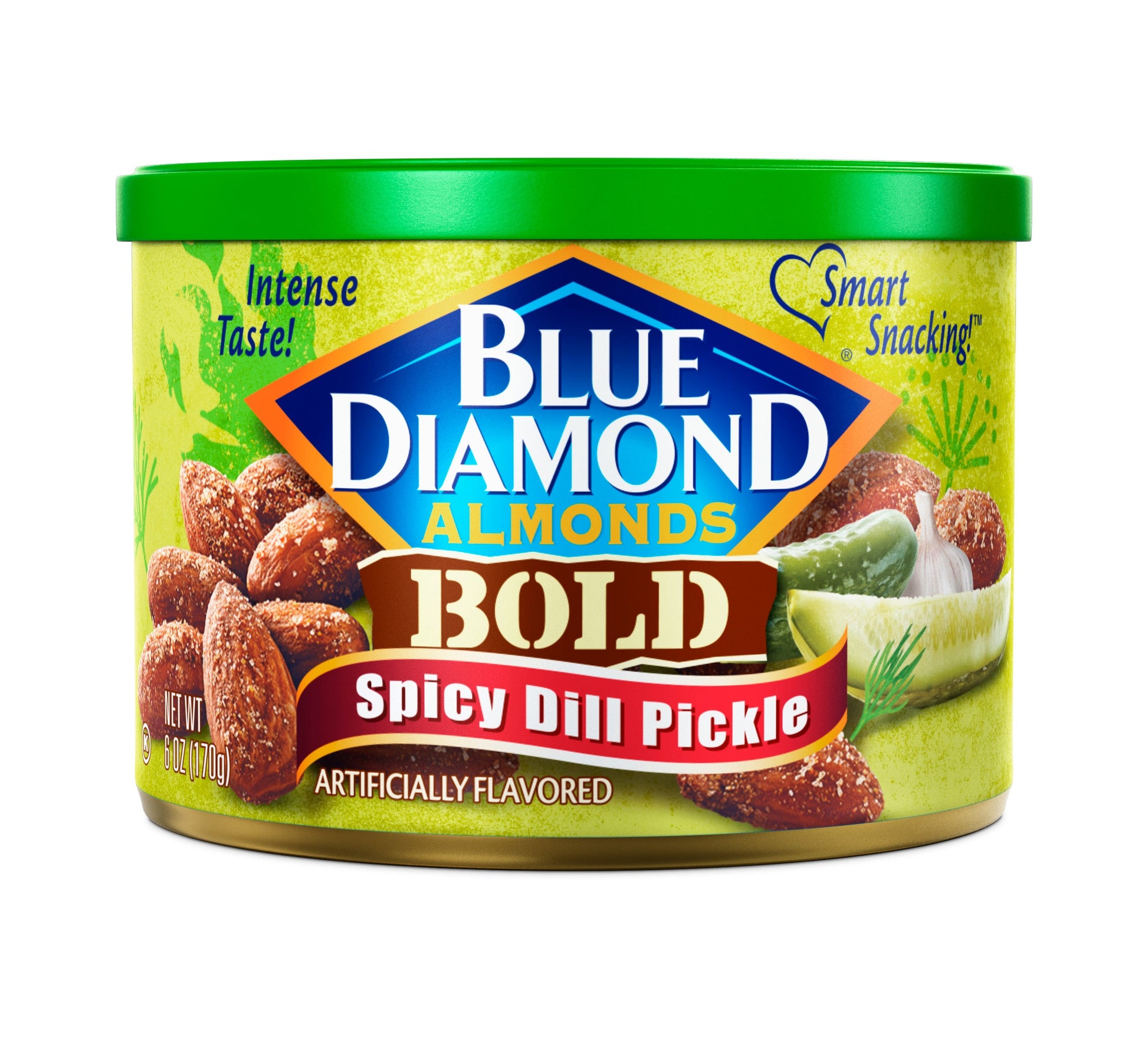 Blue Diamond Almonds Almonds Bold Spicy Dill Pickle; 6 Ounce; 12 Per Case - High Mart Wholesale