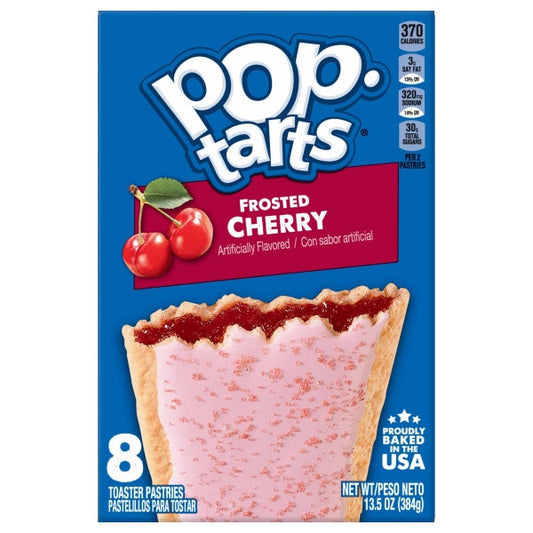 Kellogg's Pop-Tarts Frosted Cherry; 13.5 Ounces; 12 Per Case