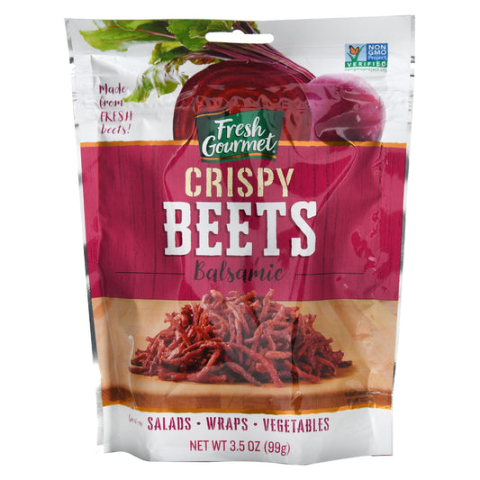 Fresh Gourmet Crispy Balsamic Beets Salad Topping Bag; 3.5 Ounce; 12 Per Case - High Mart Wholesale